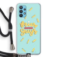 Always fries: Samsung Galaxy A32 4G Transparant Hoesje met koord