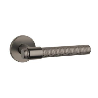 Stile deurklinken Goya Titanium op rond rozet