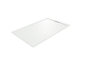 Balmani Andes douchebak 160 x 100 cm Solid Surface mat wit