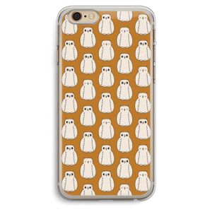 Uilen: iPhone 6 Plus / 6S Plus Transparant Hoesje