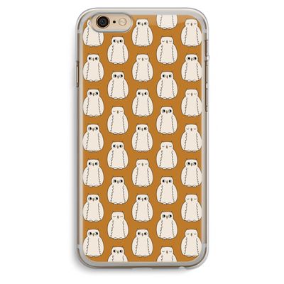 Uilen: iPhone 6 Plus / 6S Plus Transparant Hoesje