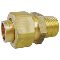 Riko Messing Soldeerkoppeling 3/4" Buitendraad x 22mm