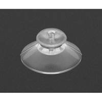 Zuignap transp 30 mm zonder haak 100stuk