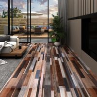 VidaXL Vloerplanken zelfklevend 5,21 m² 2 mm pvc meerkleurig