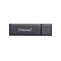 Intenso Alu Line 64GB (USB 2.0) USB-sticks Grijs Intenso Alu Line 64GB (USB 2.0) USB-sticks Grijs