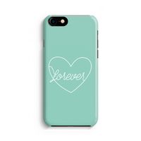 Forever heart pastel: Volledig geprint iPhone SE 2020 Hoesje