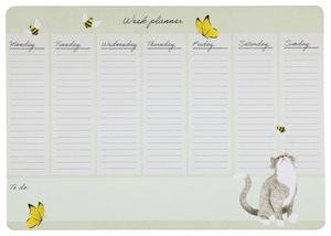 HEMA Weekplanner Magnetisch A4 Kat En Bij