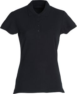 Clique 028231 Basic Polo Ladies - Zwart - XL