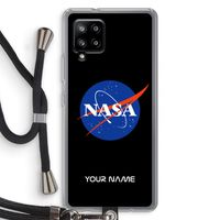 NASA: Samsung Galaxy A42 5G Transparant Hoesje met koord NASA: Samsung Galaxy A42 5G Transparant Hoesje met koord