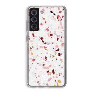 Terrazzo N°9: Samsung Galaxy S21 FE Transparant Hoesje