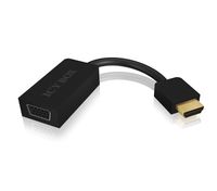 ICY BOX IB-AC502 VGA (D-Sub) HDMI Type A (Standaard) Zwart - thumbnail