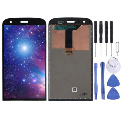 LCD-scherm en digitizer volledige assemblage voor Caterpillar CAT S61 (zwart)