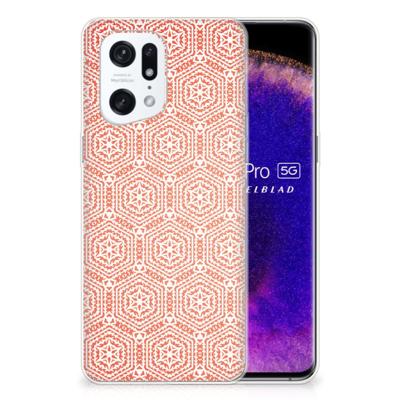 OPPO Find X5 Pro | TPU bumper | Pattern Orange