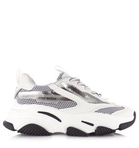 STEVE MADDEN Steve Madden - Possession-E sneakers Zilver Mesh Lage sneakers Dames