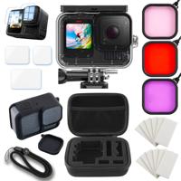 MOJOGEAR Accessoire-set voor GoPro Hero 13 met waterdichte case en duikfilters