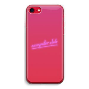 Vice Glow: iPhone SE 2020 Transparant Hoesje