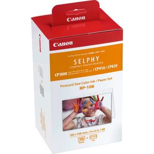 Canon RP-108 Selphy CP-Serie inkt en papier