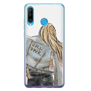 Huawei P30 Lite siliconen hoesje - GRL PWR