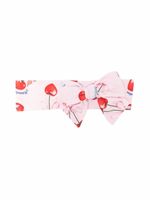 Monnalisa bandeau imprimé à nœud - Rose - thumbnail