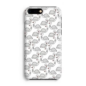 Zwanen: iPhone 8 Plus Volledig Geprint Hoesje