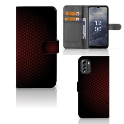 Nokia G60 | Telefoon Hoesje | Geruit Rood