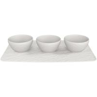 Villeroy & Boch Manufacture Rock Blanc Serveer set 4 delig