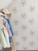 Behang Leo Rol Beige