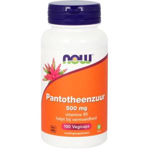 Pantotheenzuur 500 mg (vitamine B5)