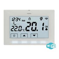 Draadloze thermostaat timer Perry 1tx cr029 Wi-Fi Wit
