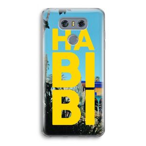 Habibi Majorelle : LG G6 Transparant Hoesje