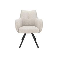 Haluta Eetkamerstoel met arm Esmee - Naturel