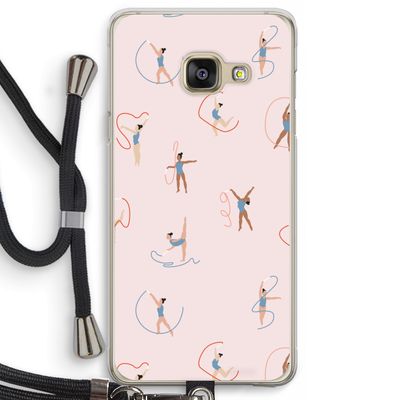 Dancing #3: Samsung Galaxy A3 (2016) Transparant Hoesje met koord