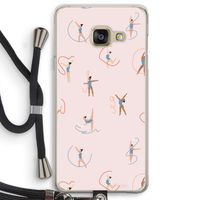 Dancing #3: Samsung Galaxy A3 (2016) Transparant Hoesje met koord