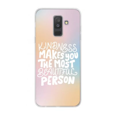 The prettiest: Samsung Galaxy A6 Plus (2018) Transparant Hoesje