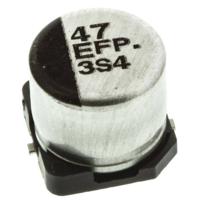 Panasonic Elektrolytische condensator SMD 47 µF 25 V 20 % (Ø) 6.3 mm 1 stuk(s)