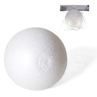 Piepschuim hobby/DIY bal/bol 15 cm   -