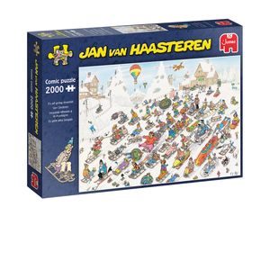 Jumbo Jan van Haasteren van onderen 2000 stukjes