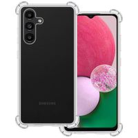 Basey Samsung Galaxy A13 5G Hoesje Siliconen Shock Proof Hoes Case Cover - Transparant - thumbnail