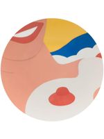 Ligne Blanche grande assiette Nude Wesselmann - Rose - thumbnail