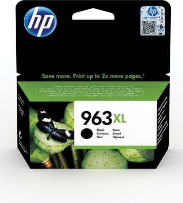 HP inktcartridge 963XL, 2.000 pagina&apos;s, OEM 3JA30AE, zwart