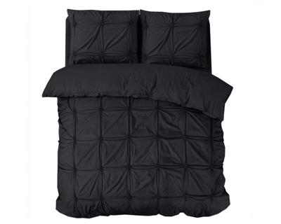 Sleeptime Punch Pintuck Zwart 240 x 200/220 cm