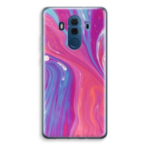 Paarse stroom: Huawei Mate 10 Pro Transparant Hoesje