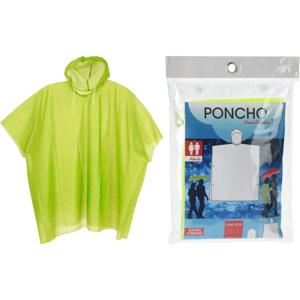 Overige Merken Regenponcho volwassen geel