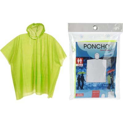 Overige Merken Regenponcho volwassen geel