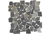 Terre d'Azur Silva grey natuursteen mozaiek 30x30