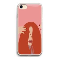 Woke up like this: iPhone 7 Transparant Hoesje