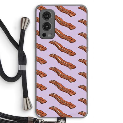 Bacon to my eggs #2: OnePlus Nord 2 5G Transparant Hoesje met koord