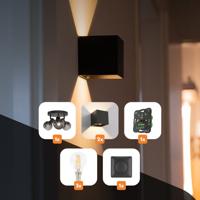 Lichtbundel 'Kansas Glazura' - Compleet pakket - Make-over slaapkamer - Plafondlamp, wandlampen + filamentlampen