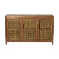 Webbing dressoir Bandung - bruin - 72x120x40 cm Webbing dressoir Bandung - bruin - 72x120x40 cm