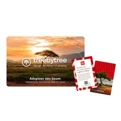 Treebytree Cadeaukaart- 2 bomen